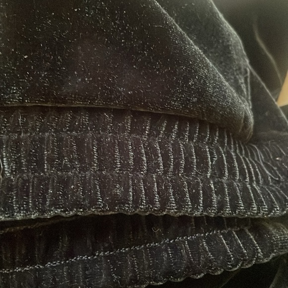 Pink Victoria's Secret Velvet Hoodie - Black , XS (Fits Small - Picture 11 of 15